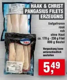 Handelshof HAARK & CHRIST PANGASIUS FILETS Angebot