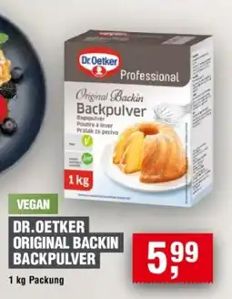 Handelshof DR. OETKER ORIGINAL BACKIN BACKPULVER Angebot