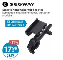 V Markt SEGWAY Smartphonehalter für Scooter Angebot