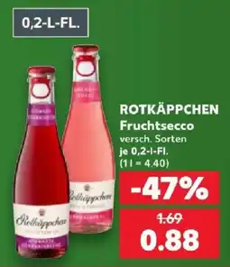 Kaufland Rotkäppchen Fruchtsecco Angebot