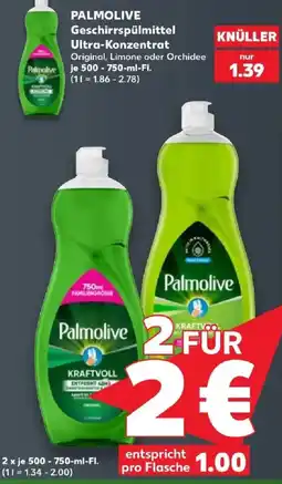 Kaufland Palmolive Geschirrspülmittel Ultra-Konzentrat Angebot
