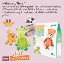 V Markt Häkelset „Tiere“ gründl Angebot