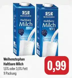 Feneberg Weihenstephan Haltbare Milch Angebot