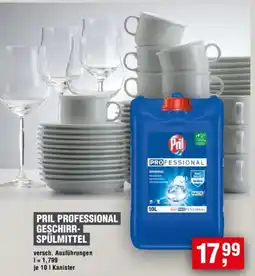 Handelshof PRIL PROFESSIONAL GESCHIRR-SPÜLMITTEL Angebot