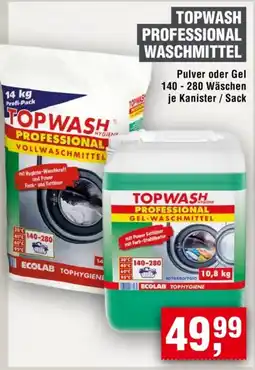 Handelshof TOPWASH PROFESSIONAL WASCHMITTEL Angebot
