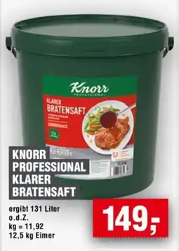 Handelshof Knorr Professional klarer Bratensaft Angebot