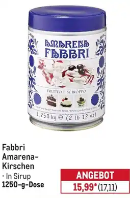 METRO Fabbri Amarena-Kirschen Angebot