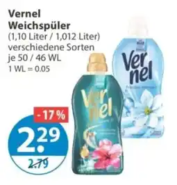 V Markt Vernel Weichspüler Angebot