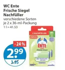 V Markt WC Ente Frische Siegel Angebot
