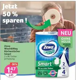 V Markt Zewa Wisch&Weg Küchentücher Smart Angebot