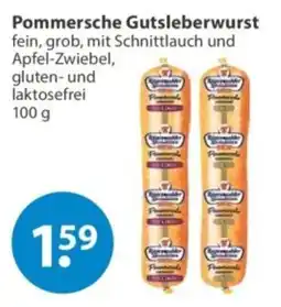 V Markt Pommersche Gutsleberwurst Angebot