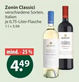 V Markt Zonin Classici Angebot