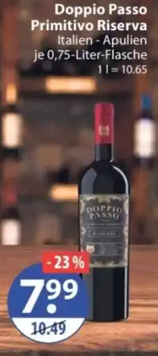 V Markt Doppio Passo Primitivo Riserva Angebot