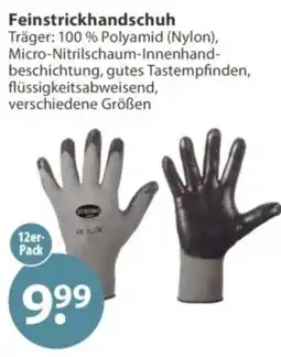 V Markt Feinstrickhandschuh STRONG Angebot