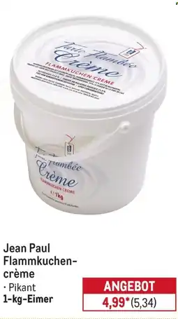 METRO Jean Paul Flammkuchen-crème Angebot