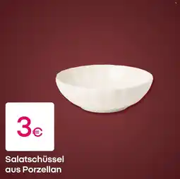 PEPCO Salatschüssel aus Porzellan Angebot