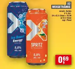 Handelshof X2 MIXGETRÄNKE Angebot