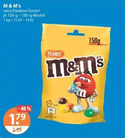 V Markt M&M's Peanut Angebot