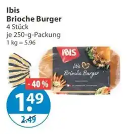 V Markt Ibis Brioche Burger Angebot