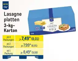 METRO Metro Chef Lasagne platten Angebot