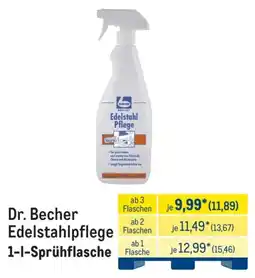 METRO Dr. Becher Edelstahlpflege Angebot