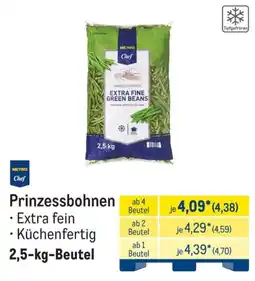 METRO METRO Chef Prinzessbohnen Angebot
