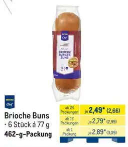 METRO METRO Chef Brioche Buns Angebot