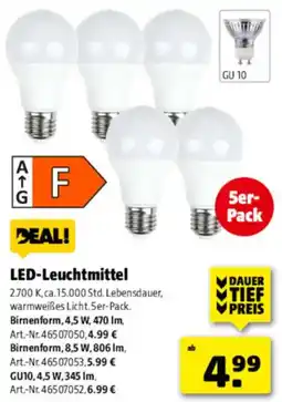 Hagebau LED-Leuchtmittel Angebot
