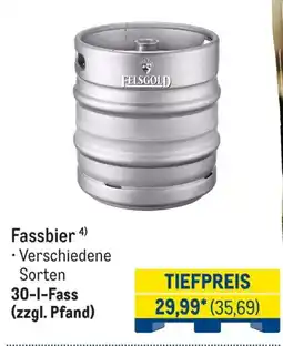 METRO Fassbier FELSGOLD Angebot