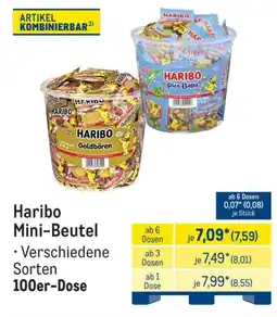 METRO Haribo Mini-Beutel Angebot
