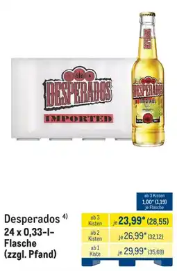 METRO Desperados Angebot