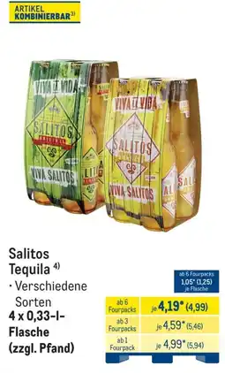 METRO Salitos Tequila Angebot