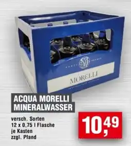 Handelshof ACQUA MORELLI MINERALWASSER Angebot