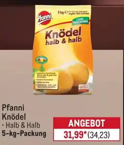 METRO Pfanni Knödel Halb & Halb Angebot