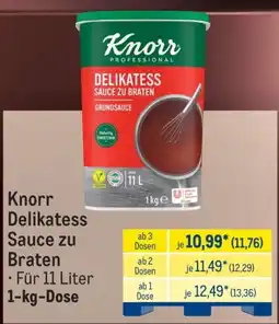 METRO Knorr Delikatess Sauce zu Braten Angebot