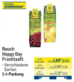 METRO Rauch Happy Day Fruchtsaft Angebot