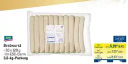METRO aro Bratwurst Angebot
