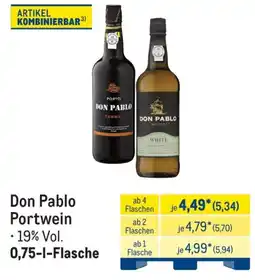 METRO Don Pablo Portwein Angebot