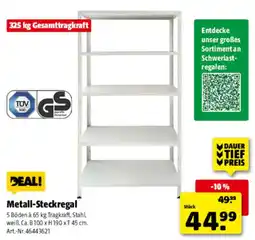 Hagebau Metall-Steckregal Angebot