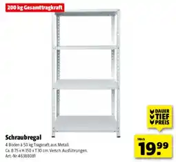 Hagebau Schraubregal Angebot
