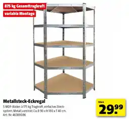 Hagebau Metallsteck-Eckregal Angebot