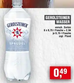 Handelshof GEROLSTEINER SPRUDEL Angebot