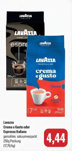 Feneberg Lavazza Crema e Gusto oder Espresso Italiano Angebot