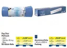 METRO Pap Star Müllsack Angebot