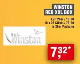 Handelshof Winston Red XXL Box Angebot