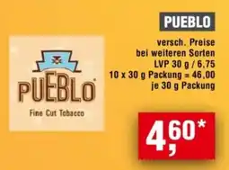 Handelshof PUEBLO Fine Cut Tobacco Angebot