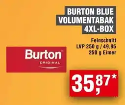 Handelshof Burton Blue Volumentabak 4XL-Box Angebot
