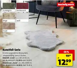 Hagebau Kunstfell-Serie Angebot