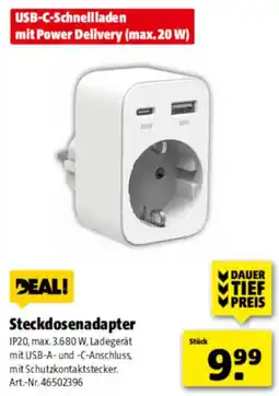Hagebau Steckdosenadapter Angebot
