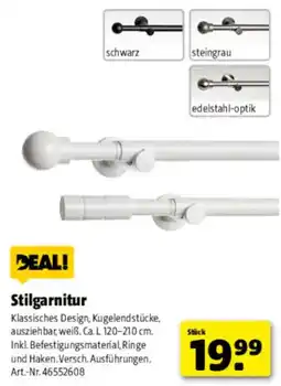 Hagebau Stilgarnitur Angebot